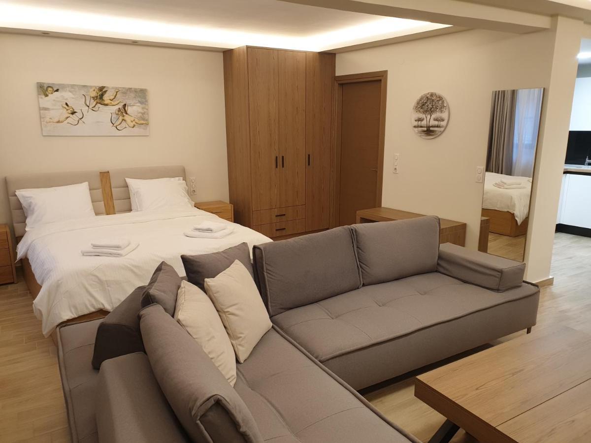 Olive Deluxe Apartment Kardítsa Eksteriør bilde